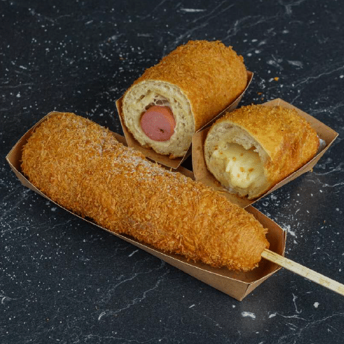 Tokkebi saucisse/mozzarella