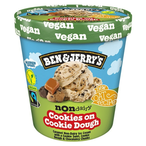 Ben & Jerry's Ijs Non-Dairy Cookies On Cookie Dough