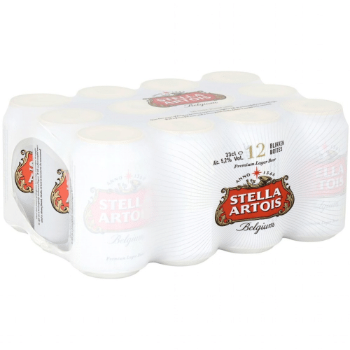 Stella Artois 12 pak 33cl