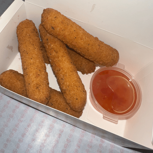 Mozzarella Sticks incl. Dipsaus