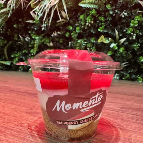 Raspberry cheesecake