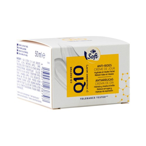Carrefour Soft Coenzyme Q10 Crème de Jour Anti-Rides 50 ml
