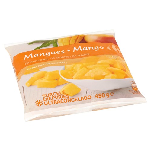 Carrefour Mangues en Morceaux 450 g