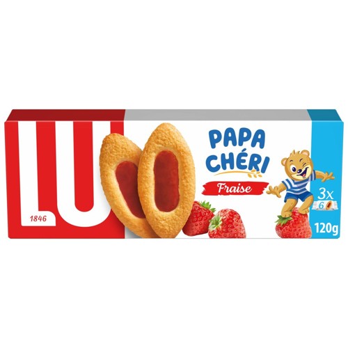 LU LuLu La Barquette Biscuits Fraise 120g