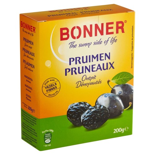 Bonner Pruneaux Dénoyautés 200 g