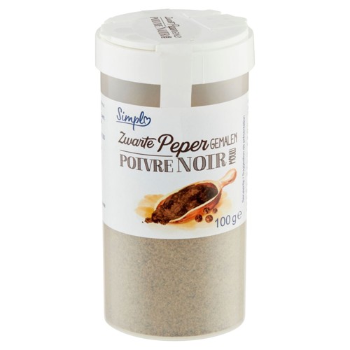 Simpl Poivre Noir Moulu 100 g