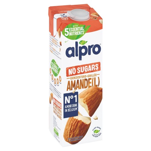 Alpro Amande Grillée - Sans Sucres 1 L