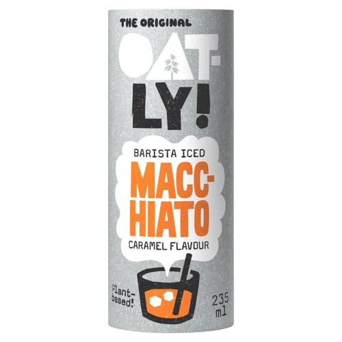 Oatly! The Original Barista Iced Macchiato Caramel Flavour 235 ml