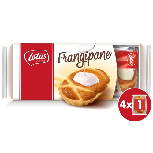 Lotus Frangipane pâtisserie 4x52g