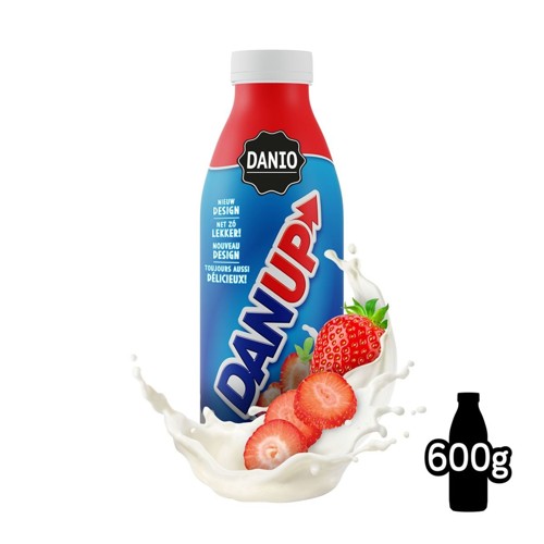 Danup Yaourt à Boire Fraise 600 g