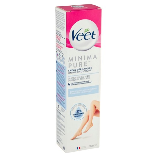 VEET MINIMA Crème Dépilatoire Peaux Sensibles 200ml
