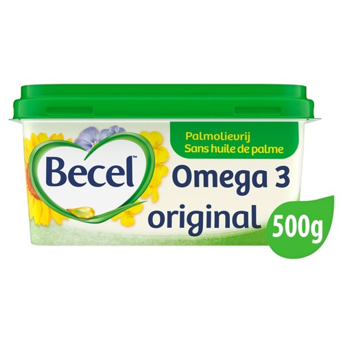 Becel Original 500g | Omega 3 | À tartiner