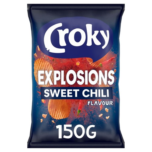 Croky Chips Explosions Sweet Chili 150g