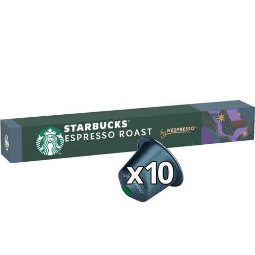 Starbucks by Nespresso Café Espresso Roast 10 Capsules 12x57g
