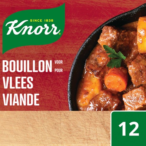 Knorr Original Bouillon Viande de Bouillons 12 x 10 g