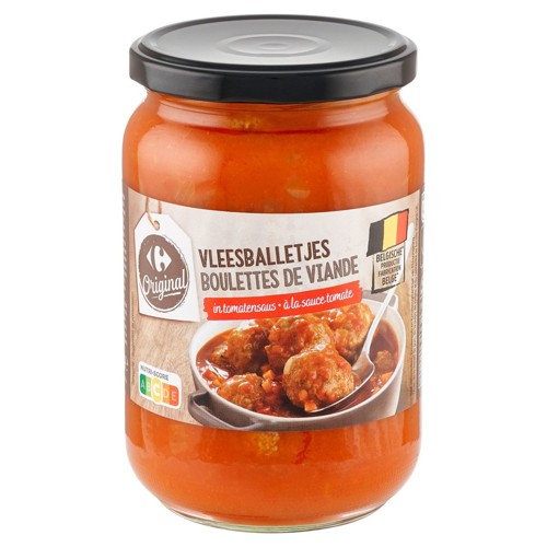 Carrefour Original Boulettes de Viande à la Sauce Tomate 680 g