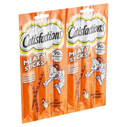 Catisfactions Meaty Sticks au poulet 30g