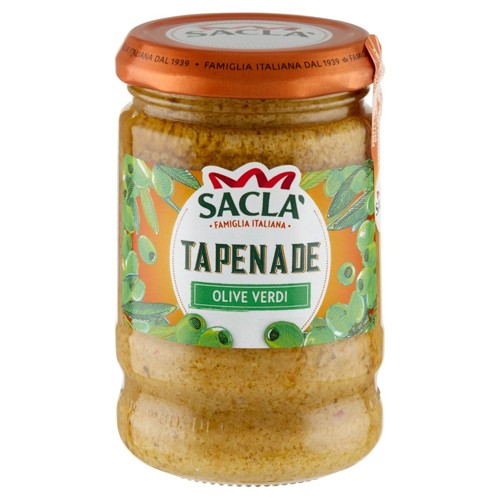 Sacla'' Tapenade Olive Verdi 190 g