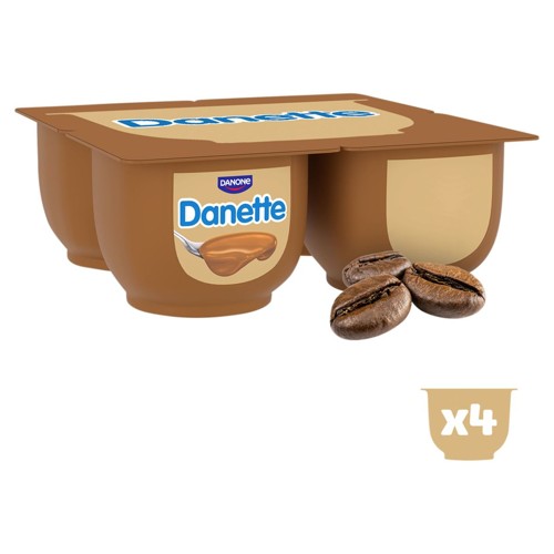 Danette Crème Dessert Expresso 4 x 125 g