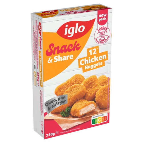 Iglo Chicken Nuggets 12 Pièces 250 g