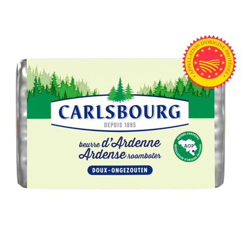 Carlsbourg Beurre d''Ardenne AOP doux 250g