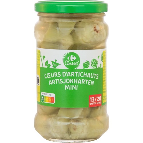 Carrefour Curs d''Artichauts Mini 13/20 Unités 280 g