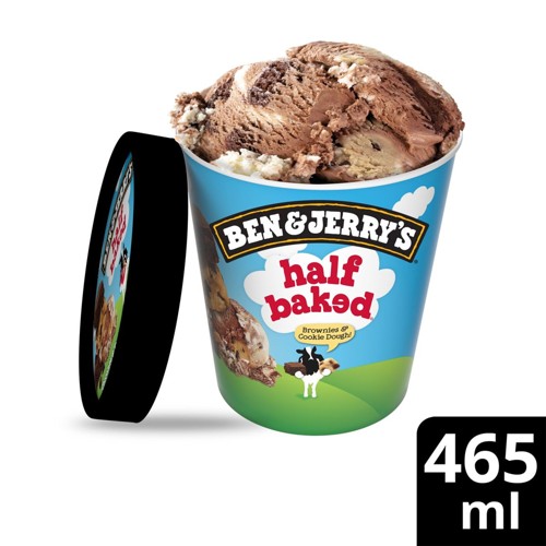 Ben & Jerry''s Glace Half Baked 465 ml