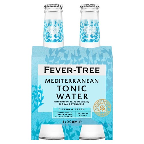 Fever-Tree Mediterranean Tonic 4 x 20 cl