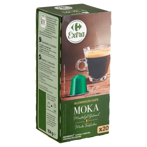 Carrefour Extra Moka 20 Pièces 104 g
