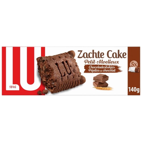 LU Petit Moelleux Gâteaux Chocolat 140g