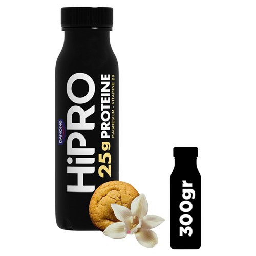 Danone Yaourt à boire - 25g protéines - Saveur Vanille-Cookie 300g