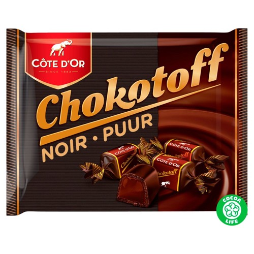 Côte d''Or Chokotoff Bonbons Chocolat Noir 250g