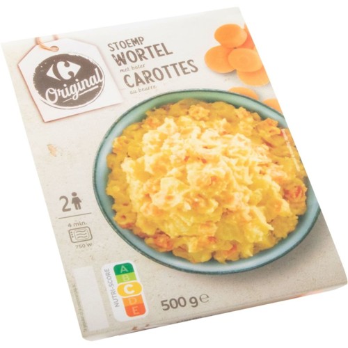 Carrefour Original Stoemp Carottes au Beurre 500 g