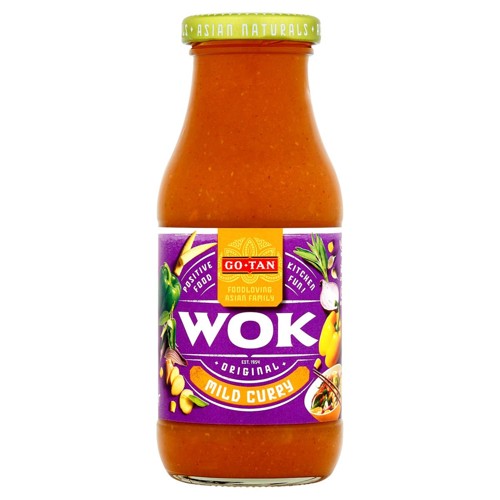 Wok sauce curry doux Gotan 240 ml