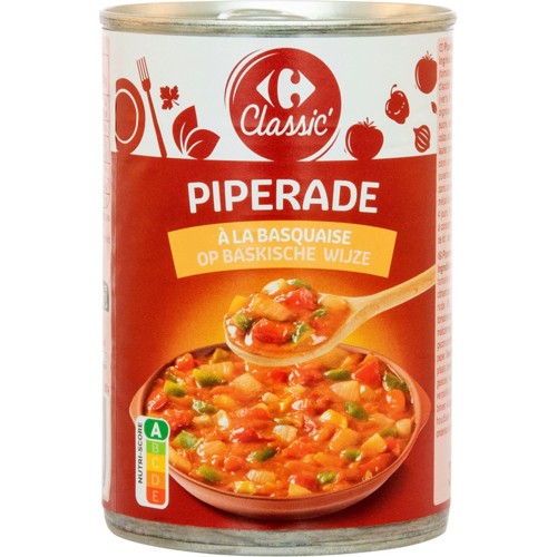 Carrefour Piperade Cuisinée à la Basquaise 375 g