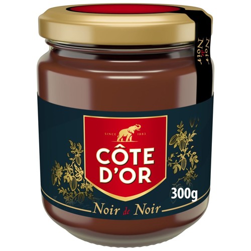 Côte d''Or Pâte à Tartiner Chocolat Noir De Noir  300g