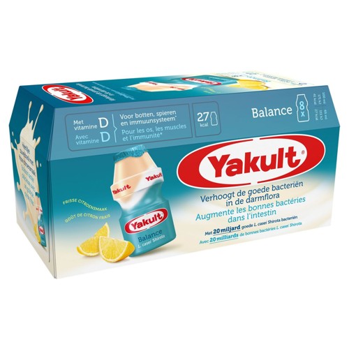 Yakult Balance Goût de Citron Frais 8 x 55 ml