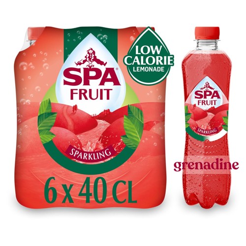 Spa Fruit Goût Grenadine 6 x 40 cl