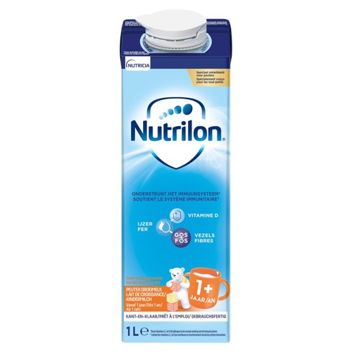Nutrilon Lait de Croissance 1+ Liquide Bouteille dès 1an 1L