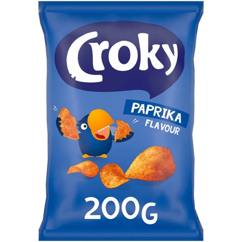 Croky Chips Paprika 200g