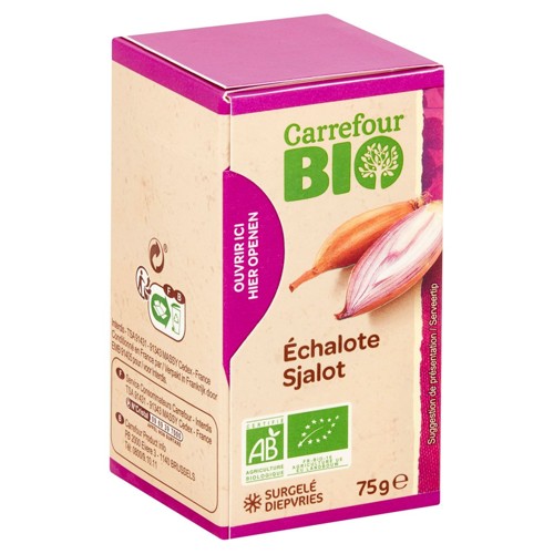 Carrefour Bio Échalote 75 g