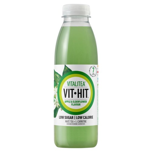 Vit Hit Vitalitea Apple & Elderflower Flavour 500 ml