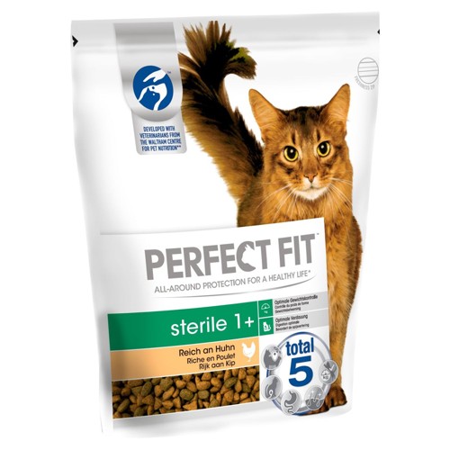 Perfect Fit Sterile 1+ 750 g Croquettes Chat