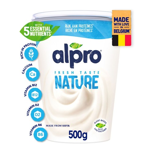 Yaourt Végétale au Soja - Nature 500g