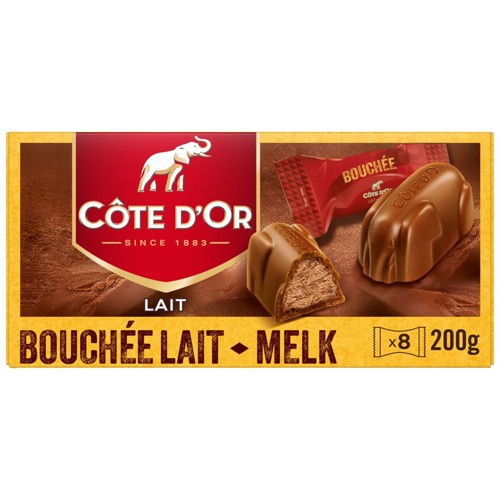 Côte d''Or Bouchée Pralines Chocolat Au Lait Praliné 200g
