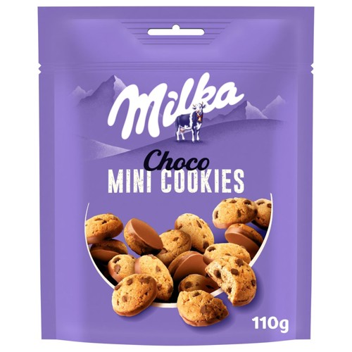 Milka Mini Cookies Biscuits Chocolat 110g