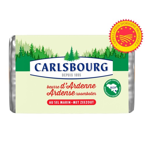 Beurre d''Ardenne AOP au sel marin 250g