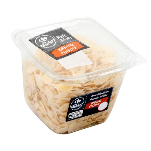 Carrefour The Market Nuts & Fruits Amandes Effilées Cuisine 120 g