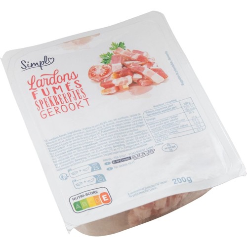 Simpl Lardons Nature 200 g
