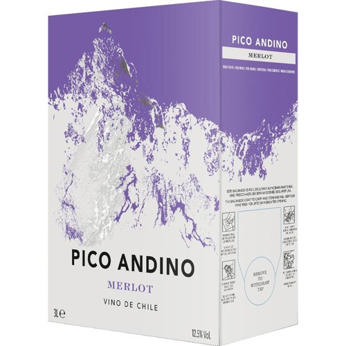 Chili Pico Andino Merlot Rouge 3L